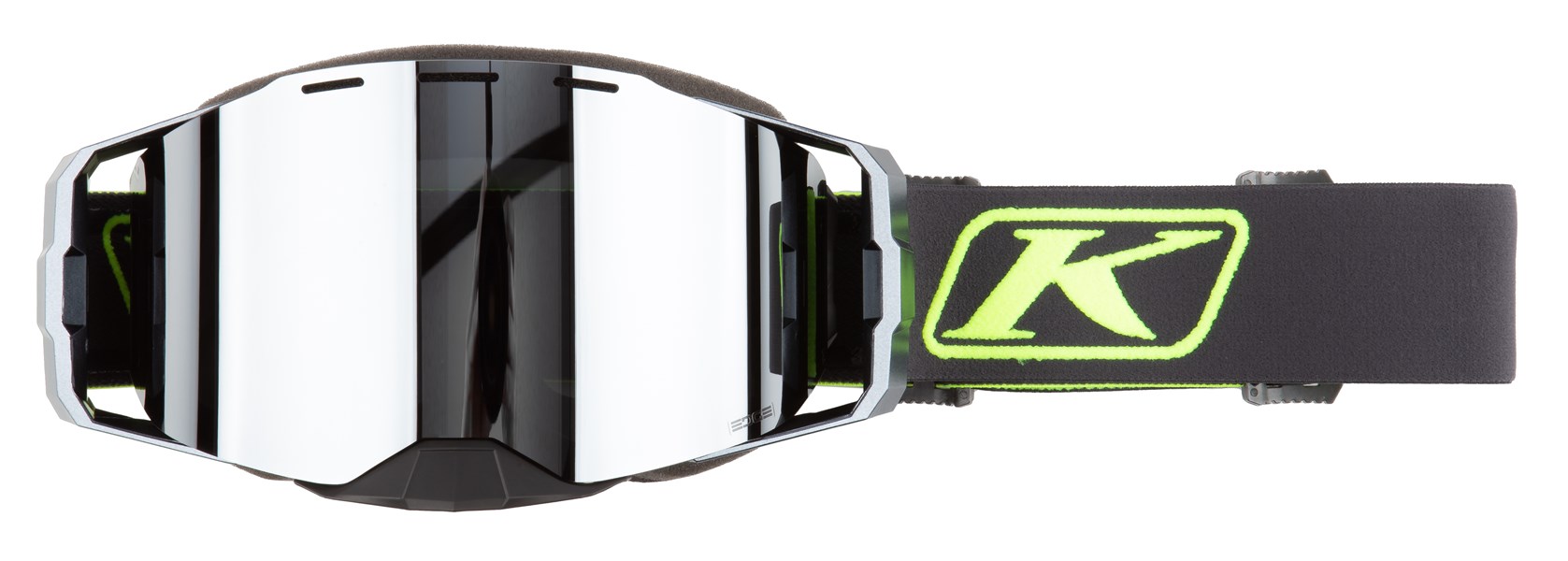 Klim Edge Goggle Focus Asphalt Hi-Vis Dark Smoke Silver Mirror