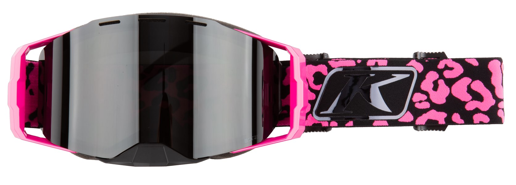 Klim Edge Goggle Focus Knockout Pink Black Chrome Smoke Polarized