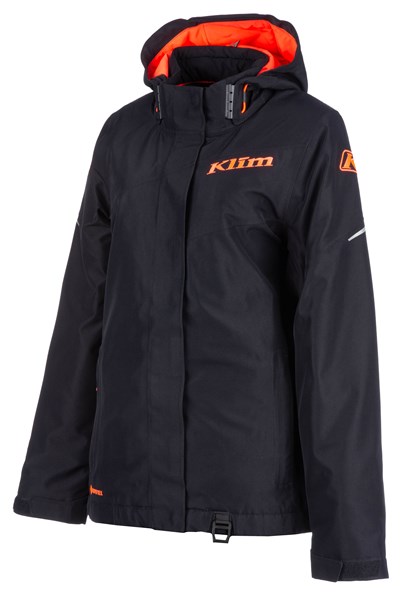 Klim Allure Jacket DAM Black - Fiery Coral