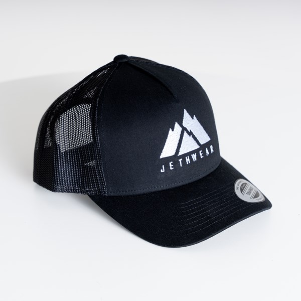 Jethwear Mountain Trucker Keps - Svart