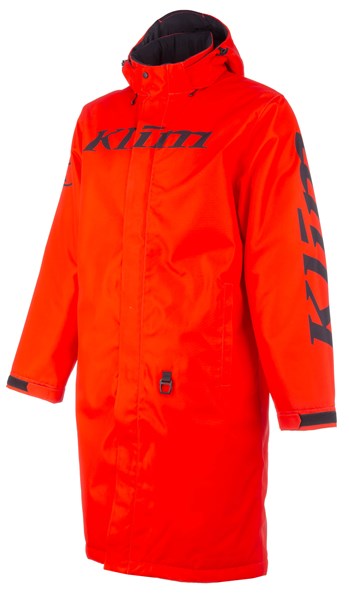 Klim Revolt Pit Coat Fiery Red - Black Depårock