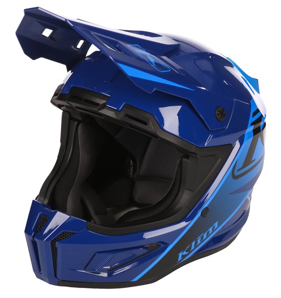 Klim T1 Freeride Helmet ECE Descent Nightfall Blue